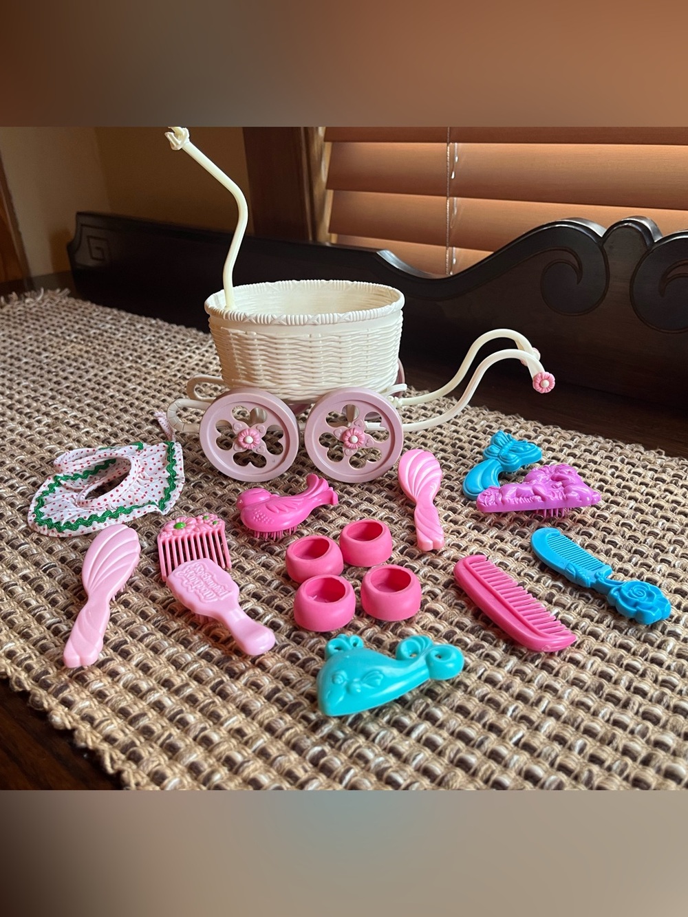 My Little Pony Baby Stroller and Accessories Lot